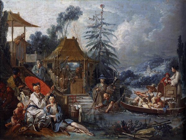 La Pêche chinoise 1742