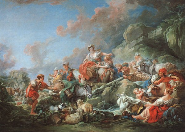 Returning from Market 1767