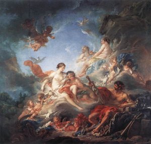 Vulcan Presenting Venus with Arms for Aeneas 1757